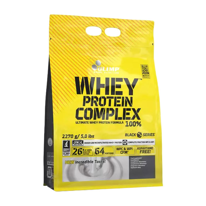 Протеїн Olimp Sport Nutrition Whey Protein Complex 100% Ванільне морозиво, в порошку, 2.27 кг